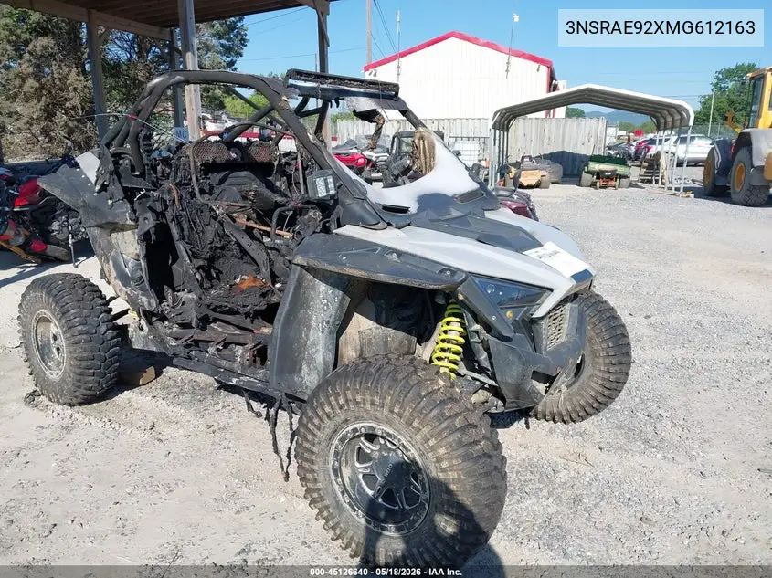 2021 Polaris Rzr Pro Xp Sport VIN: 3NSRAE92XMG612163 Lot: 45126640