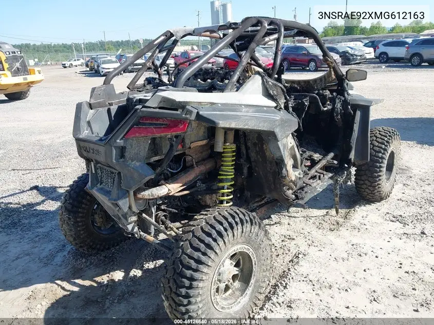 2021 Polaris Rzr Pro Xp Sport VIN: 3NSRAE92XMG612163 Lot: 45126640