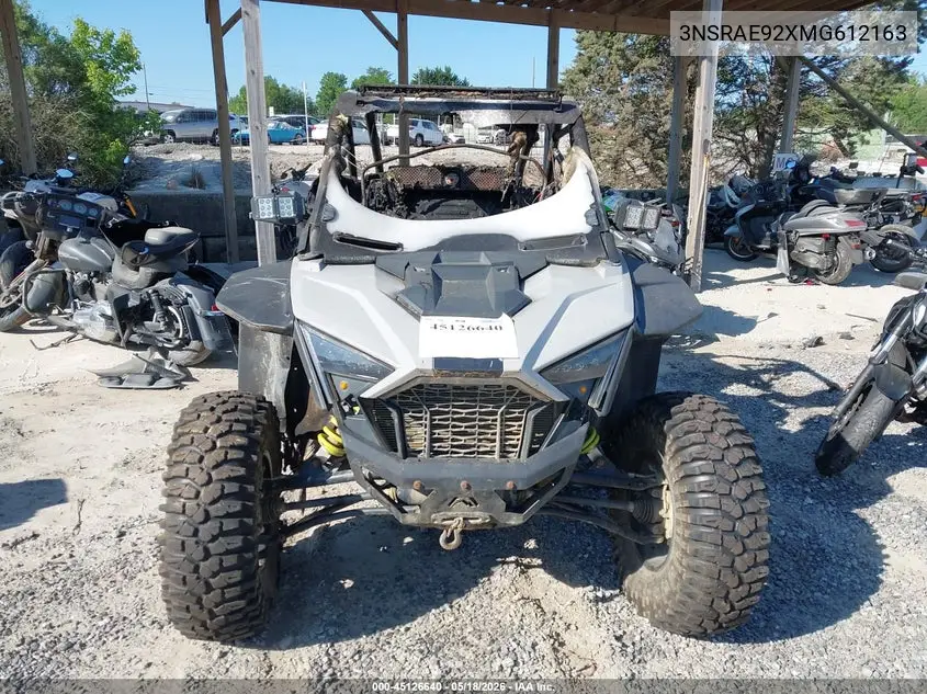 2021 Polaris Rzr Pro Xp Sport VIN: 3NSRAE92XMG612163 Lot: 45126640