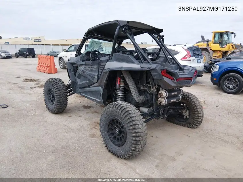 2021 Polaris Rzr Turbo S VIN: 3NSPAL927MG171250 Lot: 45147755