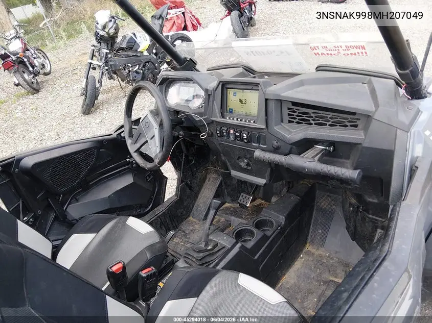 2021 Polaris Rzr Xp 1000 Premium VIN: 3NSNAK998MH207049 Lot: 45294018