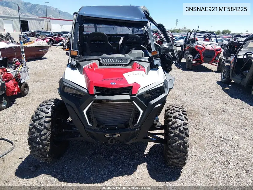 2021 Polaris Rzr Xp Turbo VIN: 3NSNAE921MF584225 Lot: 45367412