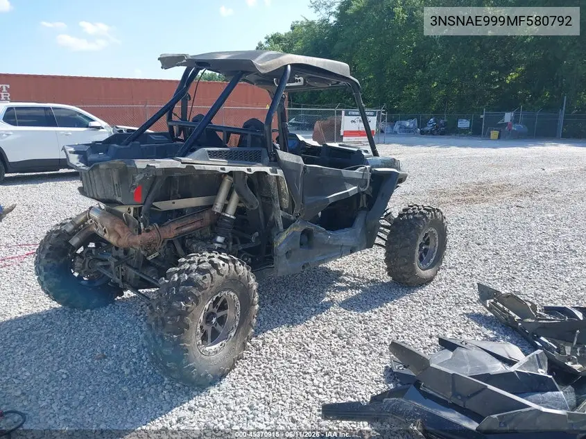 2021 Polaris Rzr Xp 1000 VIN: 3NSNAE999MF580792 Lot: 45370915