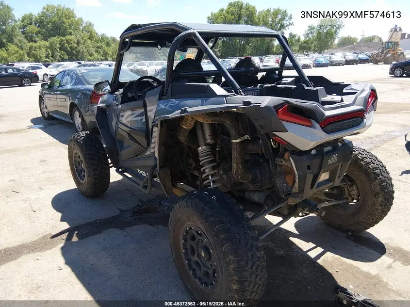 2021 Polaris Rzr Xp 1000 Premium VIN: 3NSNAK99XMF574613 Lot: 45372563