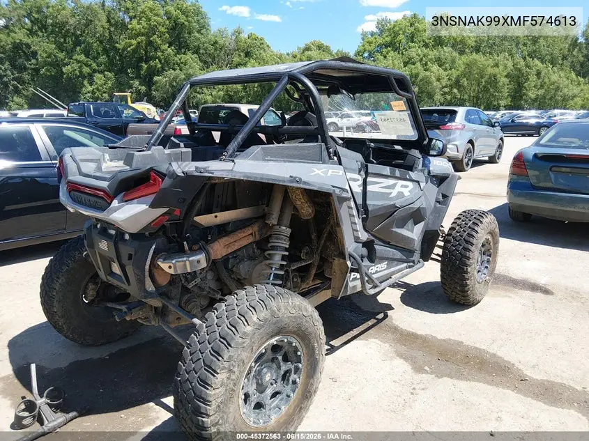 2021 Polaris Rzr Xp 1000 Premium VIN: 3NSNAK99XMF574613 Lot: 45372563