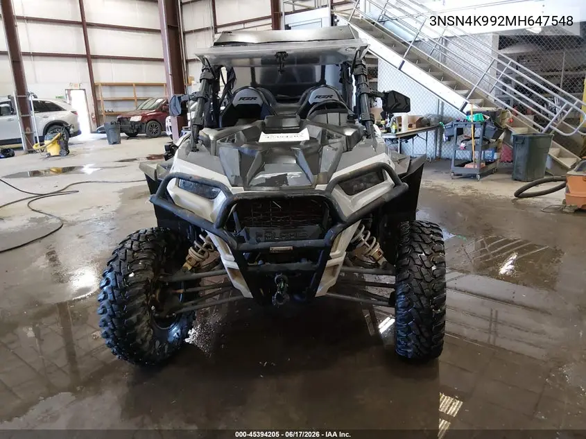 2021 Polaris Rzr Xp 4 1000 Premium VIN: 3NSN4K992MH647548 Lot: 45394205