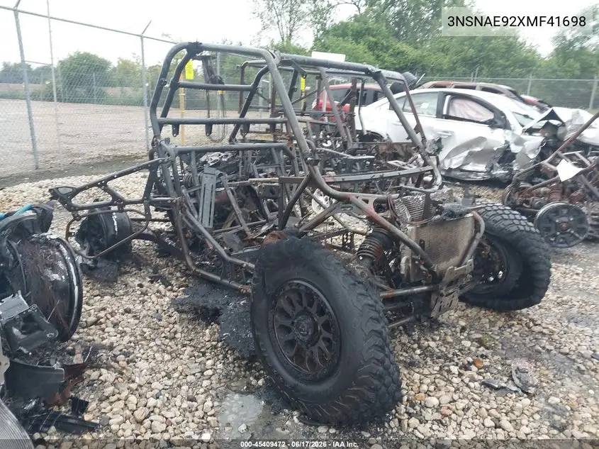 2021 Polaris Rzr Xp Turbo VIN: 3NSNAE92XMF41698 Lot: 45409472