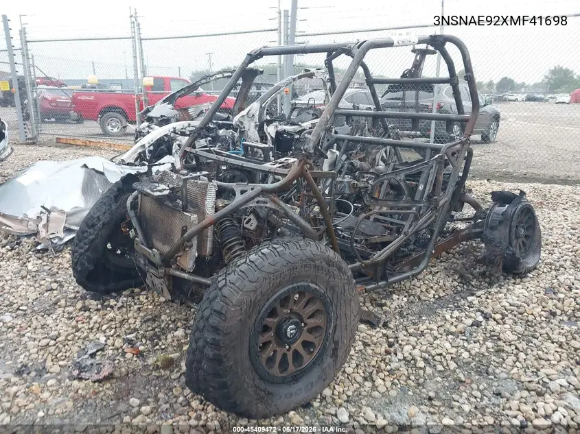 2021 Polaris Rzr Xp Turbo VIN: 3NSNAE92XMF41698 Lot: 45409472