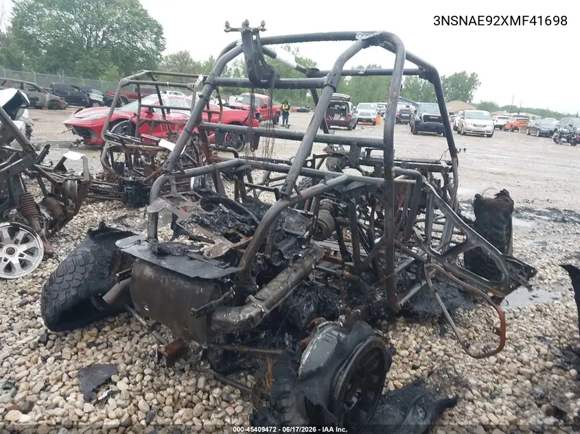 2021 Polaris Rzr Xp Turbo VIN: 3NSNAE92XMF41698 Lot: 45409472