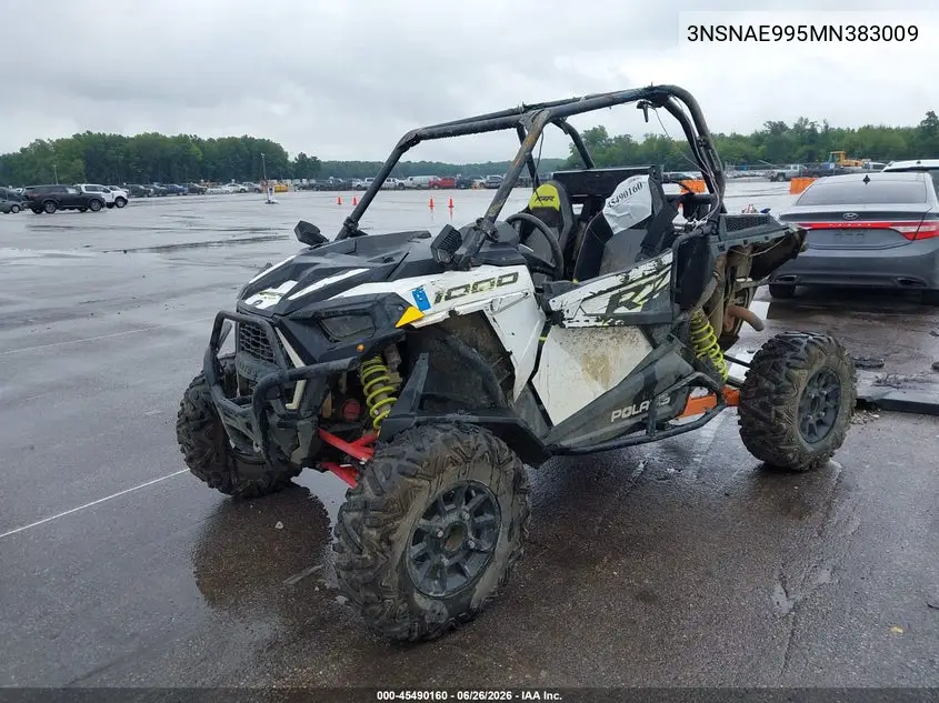 2021 Polaris Rzr Xp 1000 VIN: 3NSNAE995MN383009 Lot: 45490160