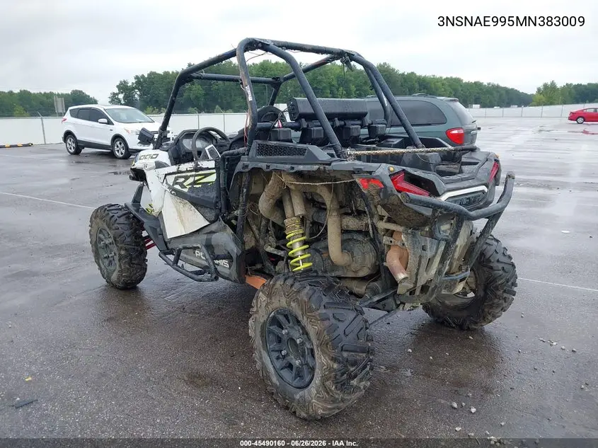 2021 Polaris Rzr Xp 1000 VIN: 3NSNAE995MN383009 Lot: 45490160