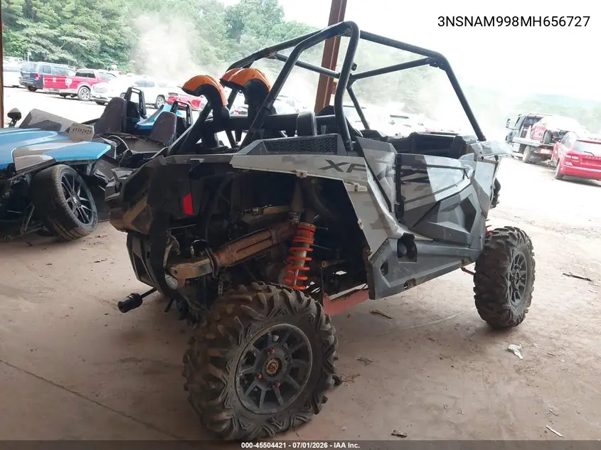 2021 Polaris Rzr Xp 1000 High Lifter Edition VIN: 3NSNAM998MH656727 Lot: 45504421