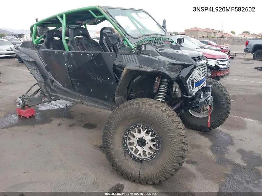 2021 Polaris Rzr Turbo S 4 VIN: 3NSP4L920MF582602 Lot: 45548781