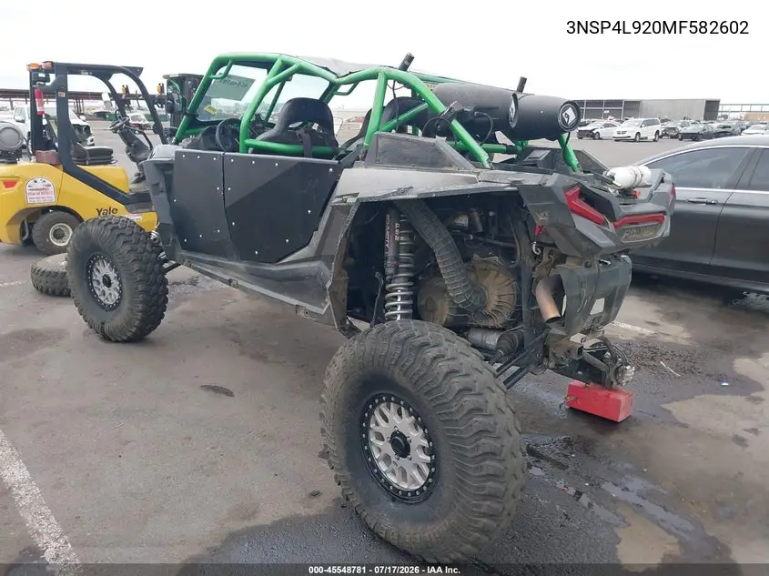 2021 Polaris Rzr Turbo S 4 VIN: 3NSP4L920MF582602 Lot: 45548781