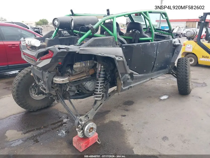 2021 Polaris Rzr Turbo S 4 VIN: 3NSP4L920MF582602 Lot: 45548781