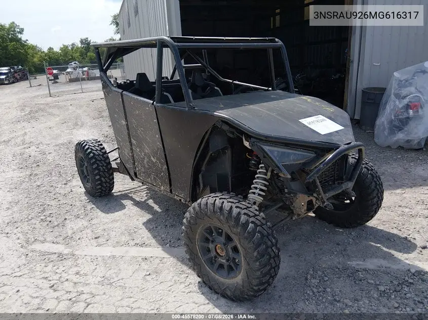 2021 Polaris Rzr Pro Xp Ultimate Rockford Fosgate Le VIN: 3NSRAU926MG616317 Lot: 45578200