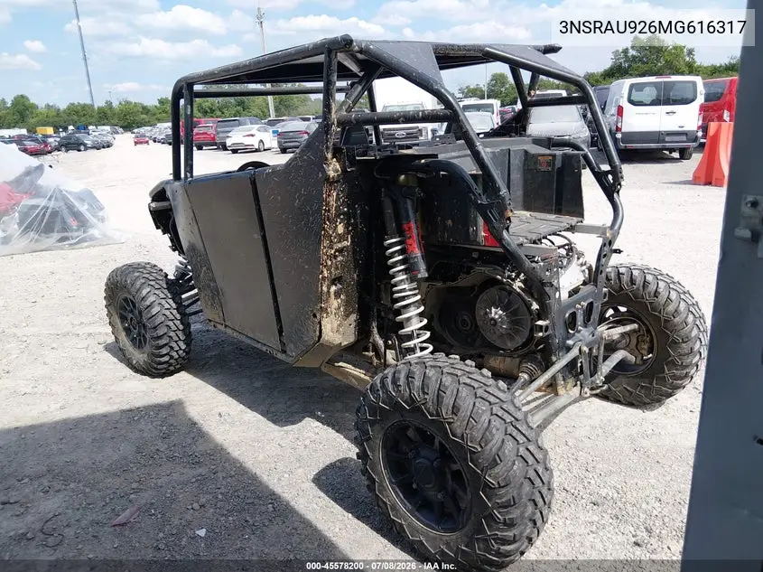 2021 Polaris Rzr Pro Xp Ultimate Rockford Fosgate Le VIN: 3NSRAU926MG616317 Lot: 45578200