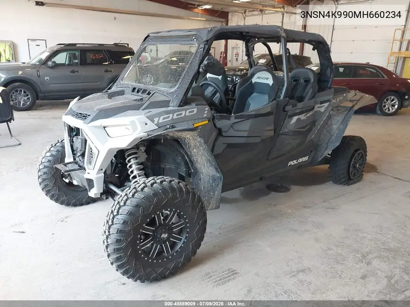 2021 Polaris Rzr Xp 4 1000 Premium VIN: 3NSN4K990MH660234 Lot: 45589009