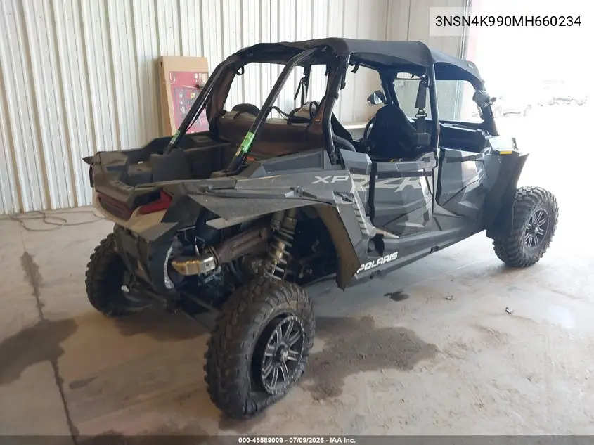 2021 Polaris Rzr Xp 4 1000 Premium VIN: 3NSN4K990MH660234 Lot: 45589009
