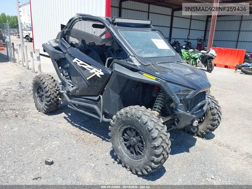 2022 Polaris Rzr Pro Xp Ultimate VIN: 3NSMAD928NF359436 Lot: 45135985