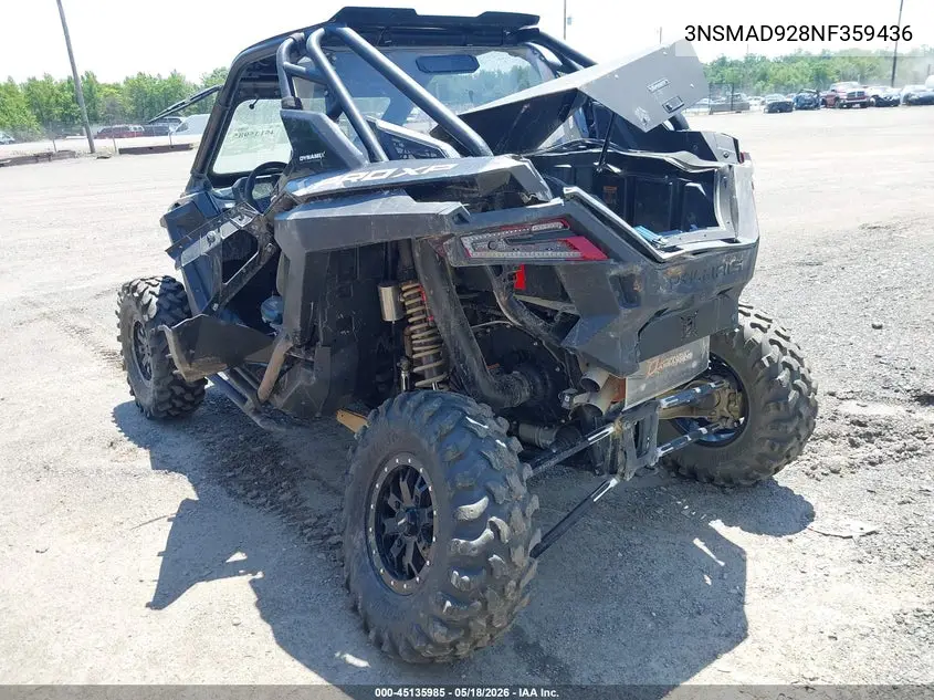 2022 Polaris Rzr Pro Xp Ultimate VIN: 3NSMAD928NF359436 Lot: 45135985