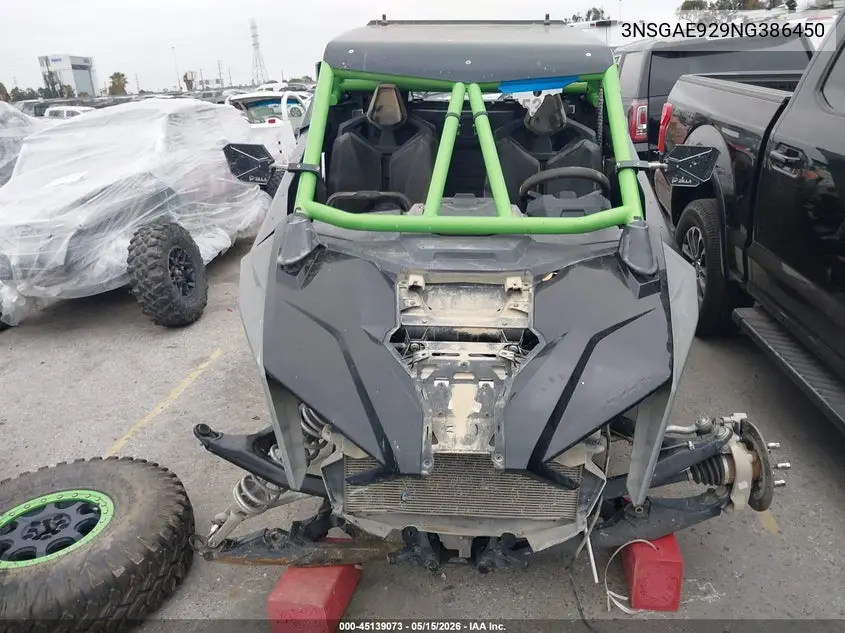 2022 Polaris Rzr Turbo R Sport VIN: 3NSGAE929NG386450 Lot: 45139073