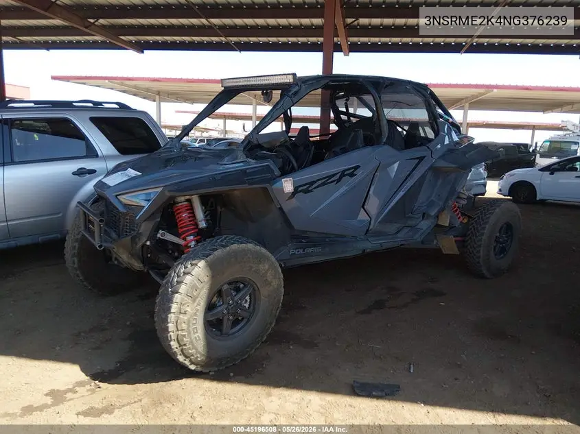 2022 Polaris Rzr Pro R 4 Sport VIN: 3NSRME2K4NG376239 Lot: 45196508