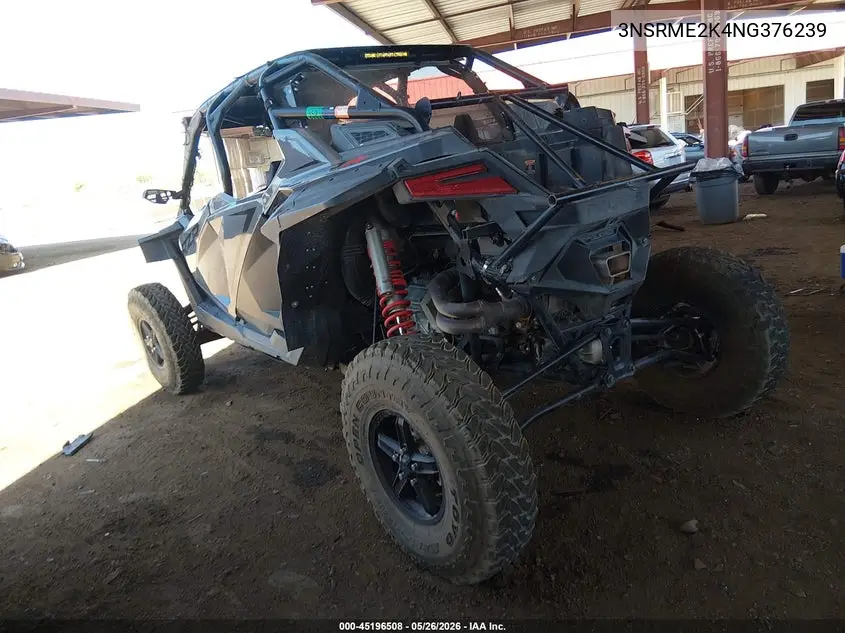 2022 Polaris Rzr Pro R 4 Sport VIN: 3NSRME2K4NG376239 Lot: 45196508