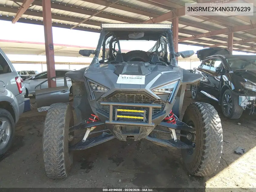 2022 Polaris Rzr Pro R 4 Sport VIN: 3NSRME2K4NG376239 Lot: 45196508