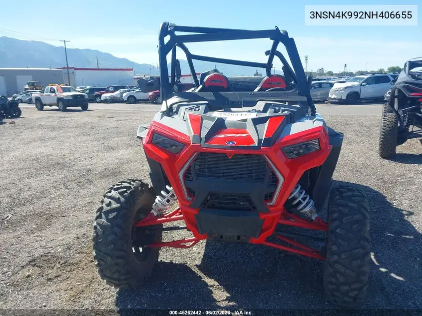2022 Polaris Rzr Xp 4 1000 Premium VIN: 3NSN4K992NH406655 Lot: 45262442