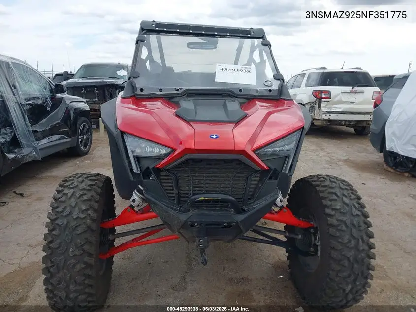 2022 Polaris Rzr Pro Xp Premium VIN: 3NSMAZ925NF351775 Lot: 45293938