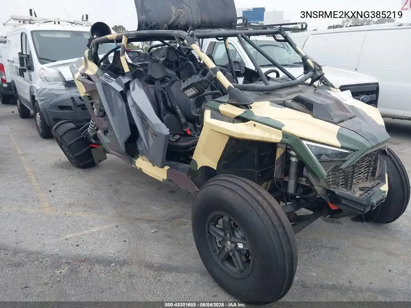 2022 Polaris Rzr Pro R 4 Sport VIN: 3NSRME2KXNG385219 Lot: 45301685