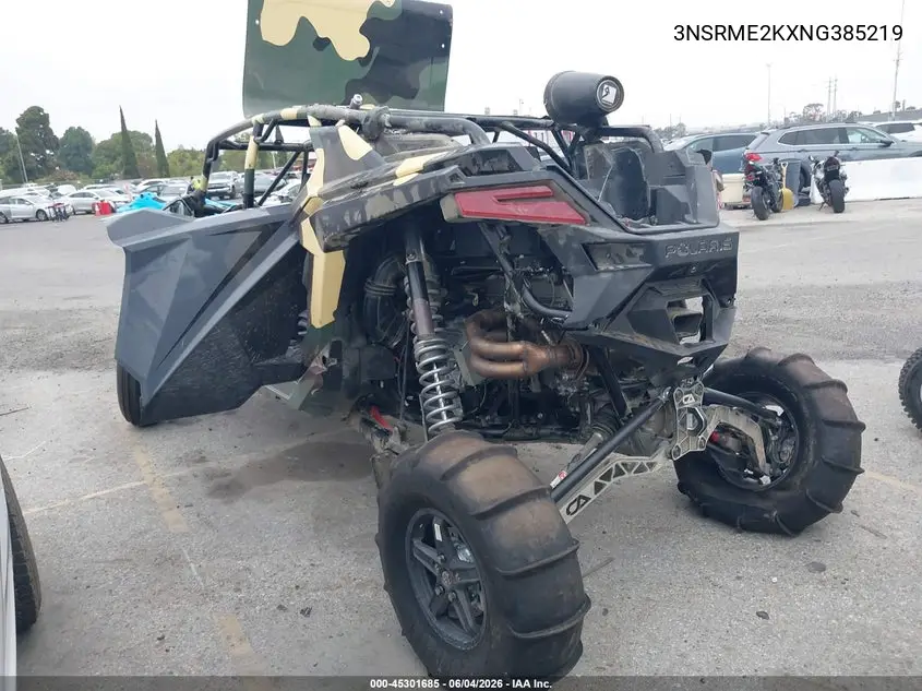 2022 Polaris Rzr Pro R 4 Sport VIN: 3NSRME2KXNG385219 Lot: 45301685
