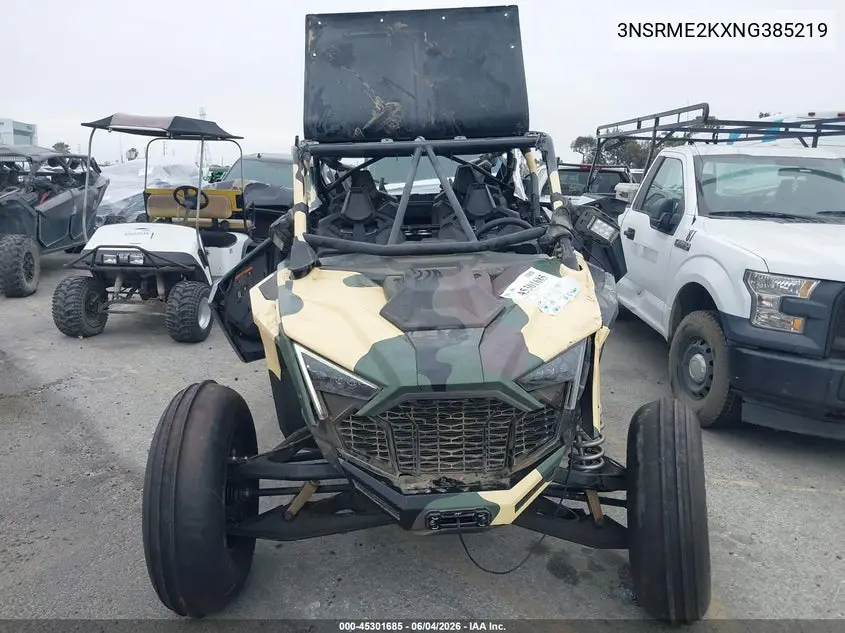 2022 Polaris Rzr Pro R 4 Sport VIN: 3NSRME2KXNG385219 Lot: 45301685