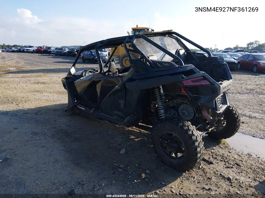 2022 Polaris Rzr Pro Xp 4 Sport VIN: 3NSM4E927NF361269 Lot: 45344806