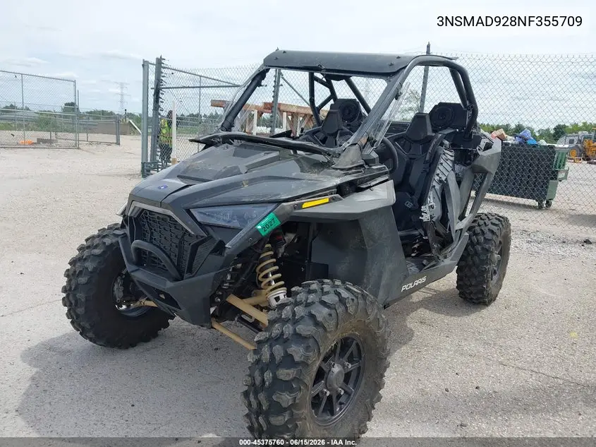 2022 Polaris Rzr Pro Xp Ultimate VIN: 3NSMAD928NF355709 Lot: 45375760