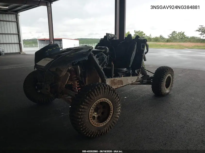 2022 Polaris Rzr Turbo R Premium VIN: 3NSGAV924NG384881 Lot: 45392568