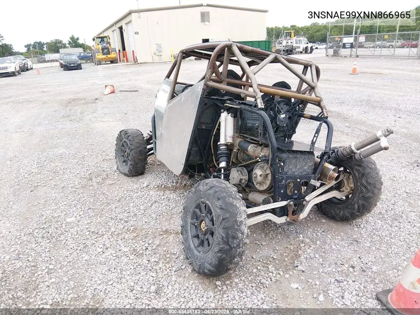 2022 Polaris Rzr Xp 1000 VIN: 3NSNAE99XNN866965 Lot: 45436183