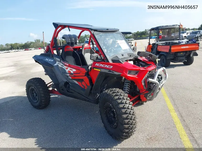 2022 Polaris Rzr Xp 1000 High Lifter Edition VIN: 3NSNAM996NH405657 Lot: 45475794