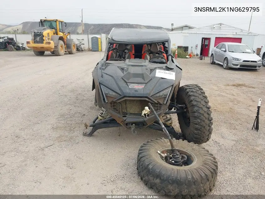 2022 Polaris Rzr Pro R 4 Ultimate Launch Edition VIN: 3NSRML2K1NG629795 Lot: 45540105