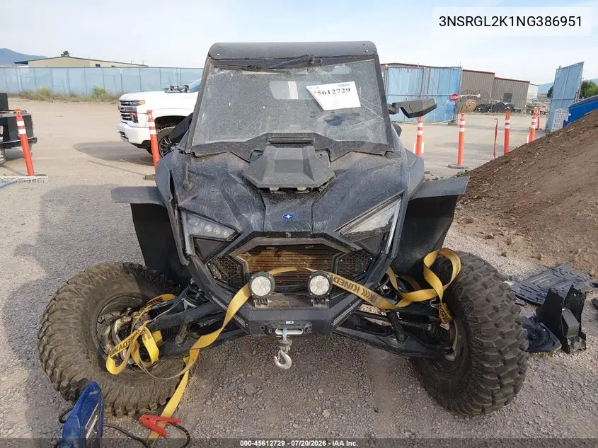 2022 Polaris Rzr Pro R Ultimate Launch Edition VIN: 3NSRGL2K1NG386951 Lot: 45612729