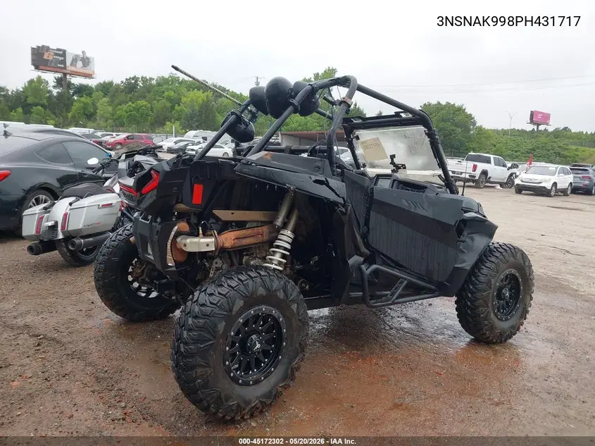 2023 Polaris Rzr Xp 1000 Premium VIN: 3NSNAK998PH431717 Lot: 45172302