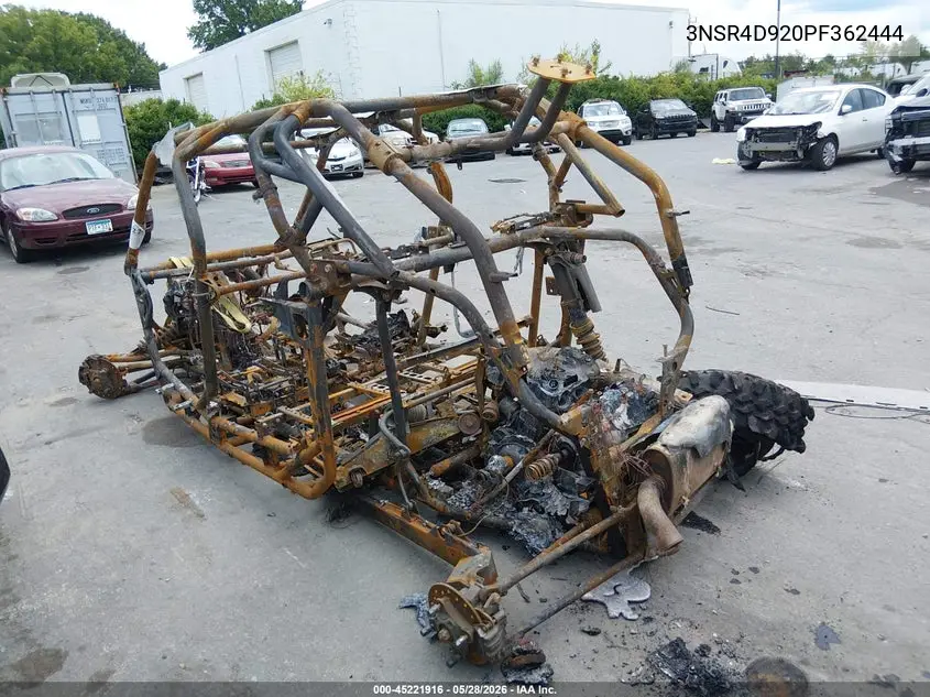 2023 Polaris Rzr Pro Xp 4 Ultimate VIN: 3NSR4D920PF362444 Lot: 45221916