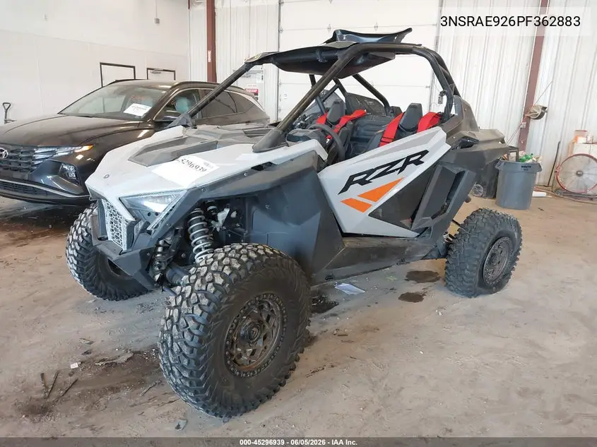 2023 Polaris Rzr Pro Xp Sport VIN: 3NSRAE926PF362883 Lot: 45296939