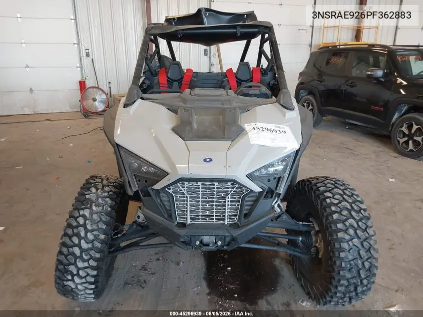 2023 Polaris Rzr Pro Xp Sport VIN: 3NSRAE926PF362883 Lot: 45296939