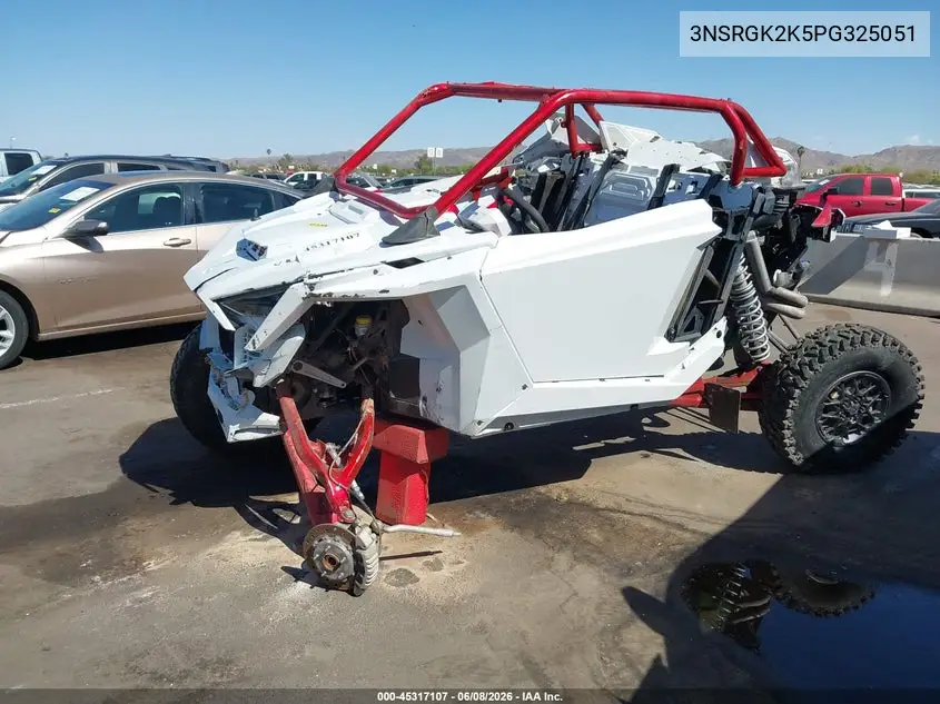 2023 Polaris Rzr Pro R Premium VIN: 3NSRGK2K5PG325051 Lot: 45317107