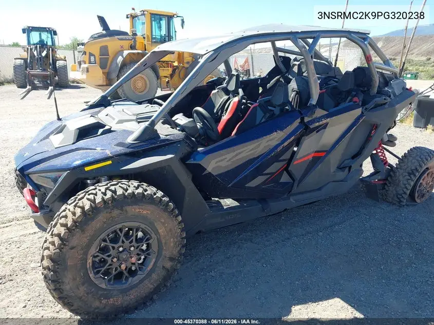 2023 Polaris Rzr Pro R 4 Premium VIN: 3NSRMC2K9PG320238 Lot: 45370388