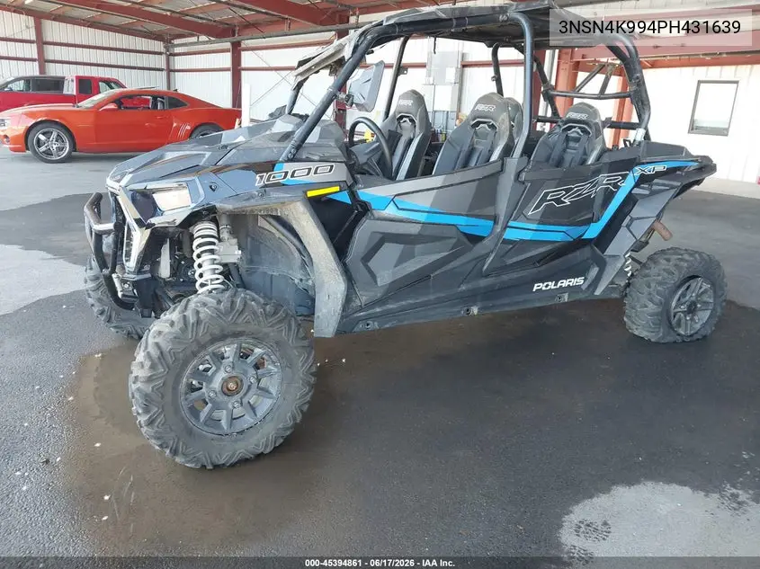 2023 Polaris Rzr Xp 4 1000 Premium VIN: 3NSN4K994PH431639 Lot: 45394861
