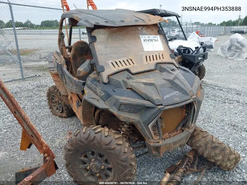 2023 Polaris Rzr Xp 1000 VIN: 3NSNAE994PH353888 Lot: 45458761