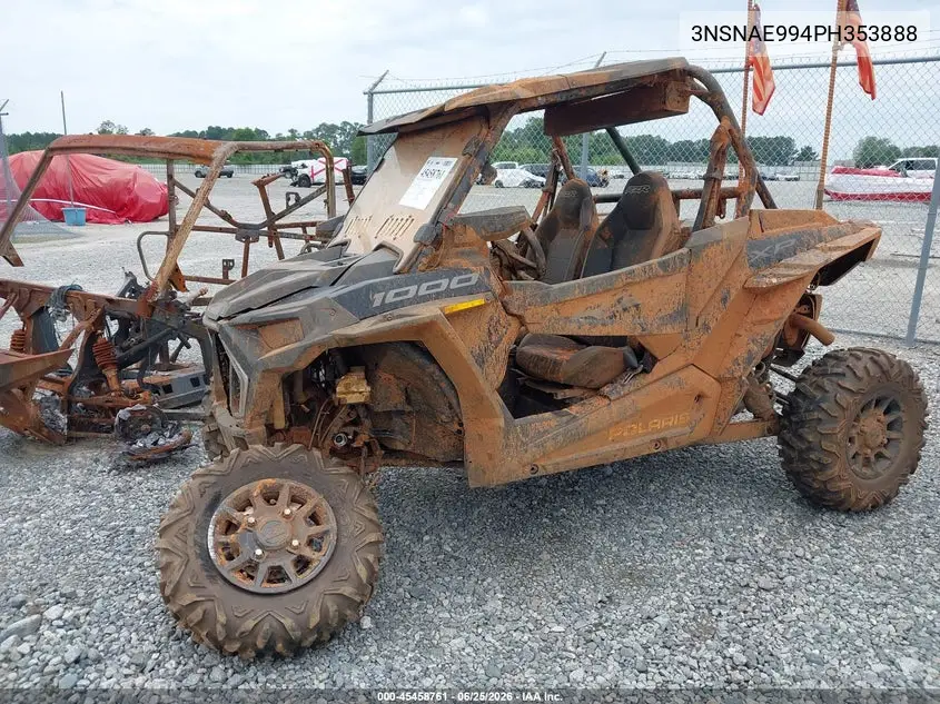 2023 Polaris Rzr Xp 1000 VIN: 3NSNAE994PH353888 Lot: 45458761